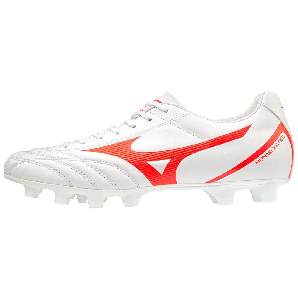 Mizuno Women's Monarcida Neo Select Soccer Cleats White/Coral (P1GA202564-RKY)